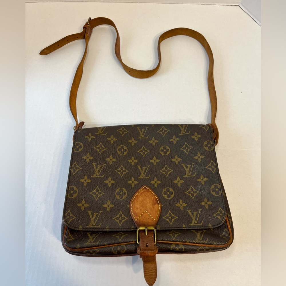 LOUIS VUITTON Monogram Cartouchiere‎ Bag